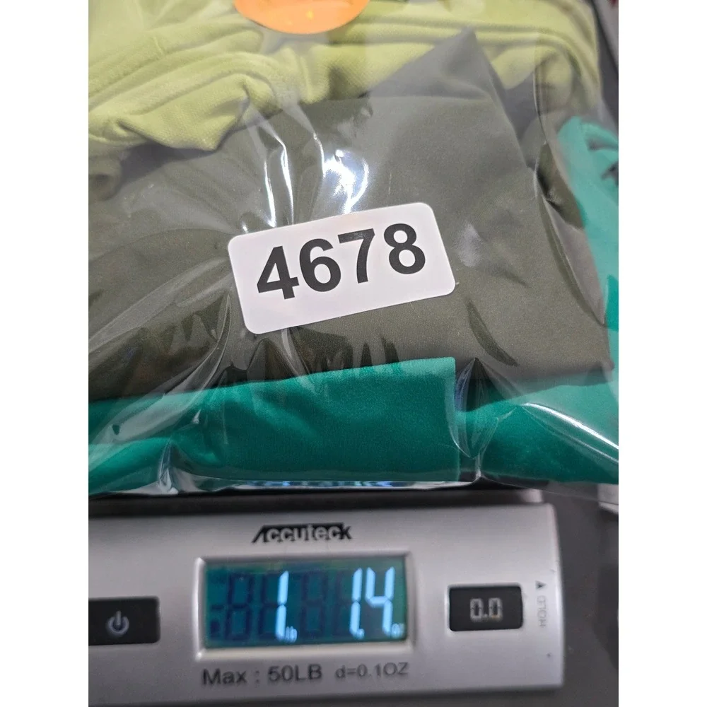 SET ACTIVE Bundle XS Sportbody Romper Teal Bodysuit Lime Green Ribbed Leggings - Picture 15 of 15